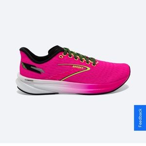 Brooks Women road running shoes- Hyperion Pink Glo Black size 11 brand new